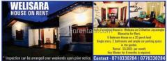 HOUSE IN WELISARA FOR RENT