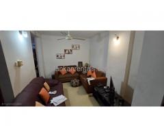 Compact Two-Bedroom Furnished Unit at Thalawathugoda for Rent