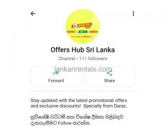 Offers Hub Sri Lanka WhatsApp Channel!